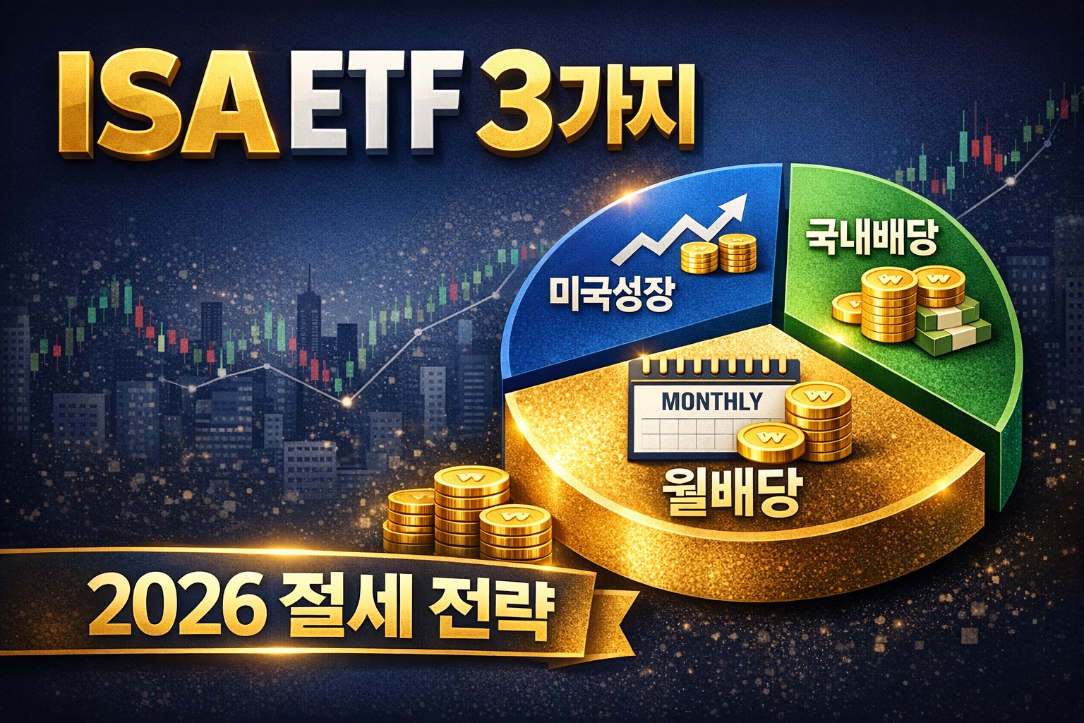 ISA 계좌 ETF 3가지 2026 절세 전략 대표 썸네일 이미지