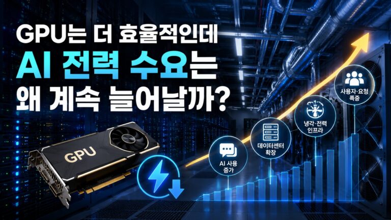 AI 전력 수요와 데이터센터 GPU 서버