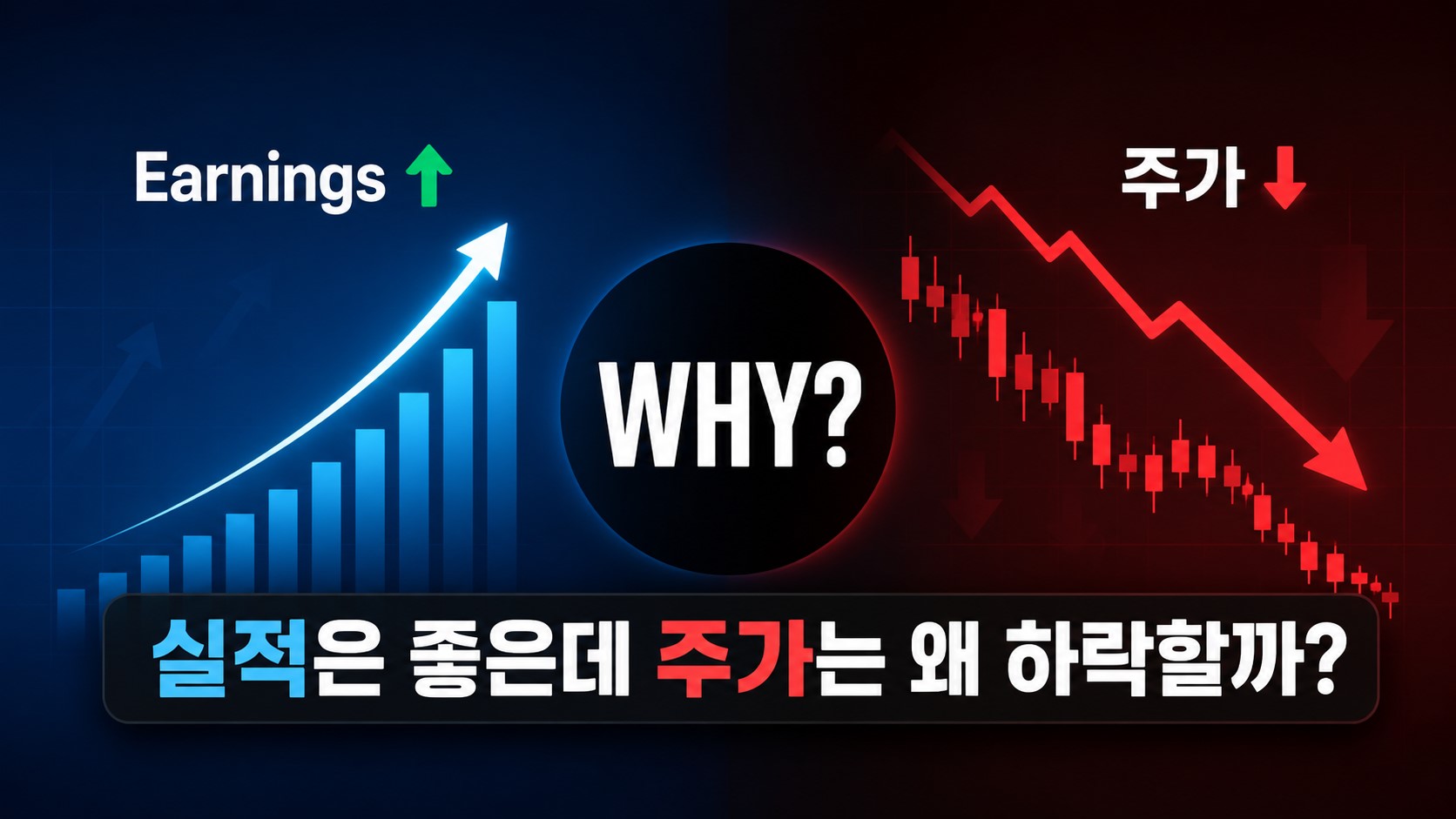 실적이 좋은데 주가가 떨어지는 이유? 초보 투자자가 꼭 알아야 할 실적 해석법