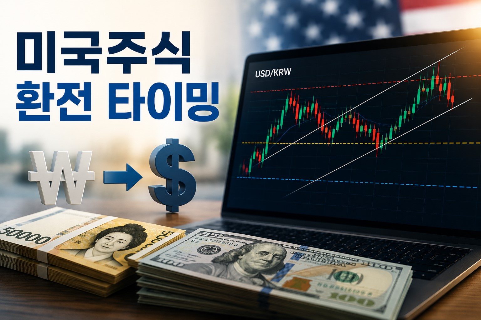 미국주식 환전 타이밍, 언제 하는 게 유리할까? 환율보다 먼저 볼 3가지