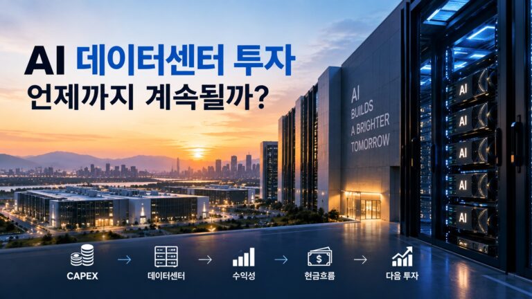 AI 데이터센터 투자와 CAPEX·현금흐름의 관계