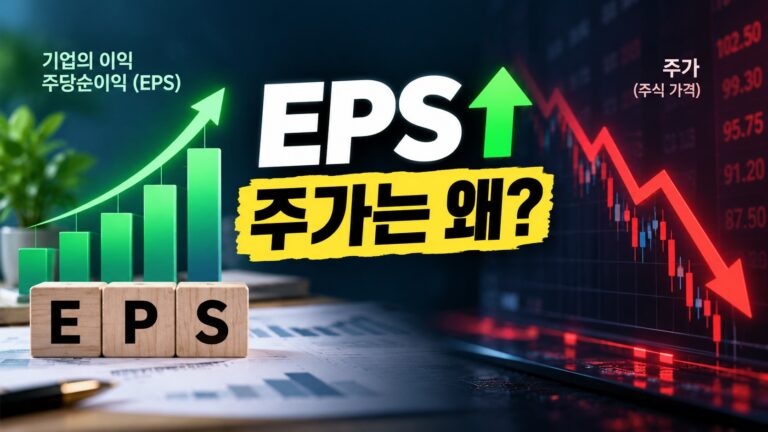 EPS 뜻과 주당순이익 증가에도 주가가 하락할 수 있는 이유