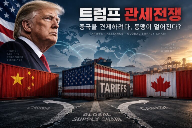 트럼프 관세전쟁과 미국 중국 캐나다 공급망 갈등