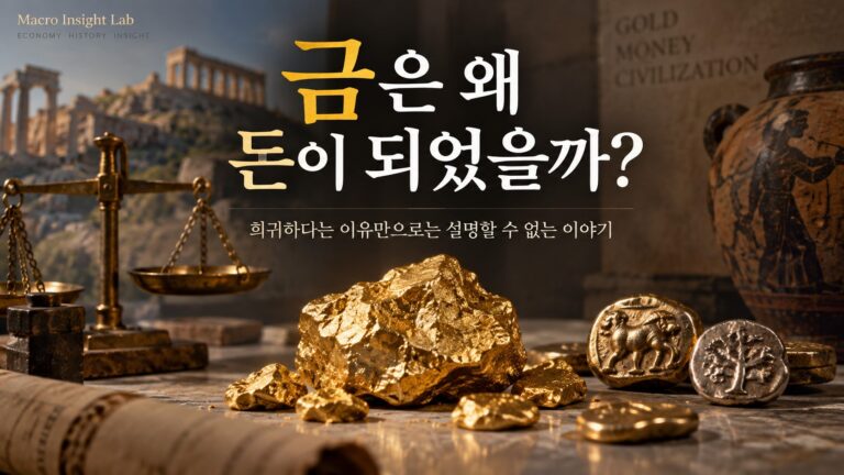 금이 화폐가 된 이유를 보여주는 금과 초기 화폐
